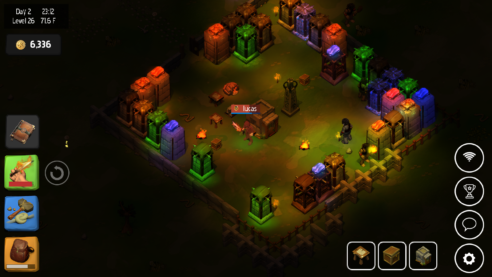 Krafteers Game Screenshot