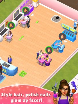 Bella's Beauty Saloon Game Screenshot