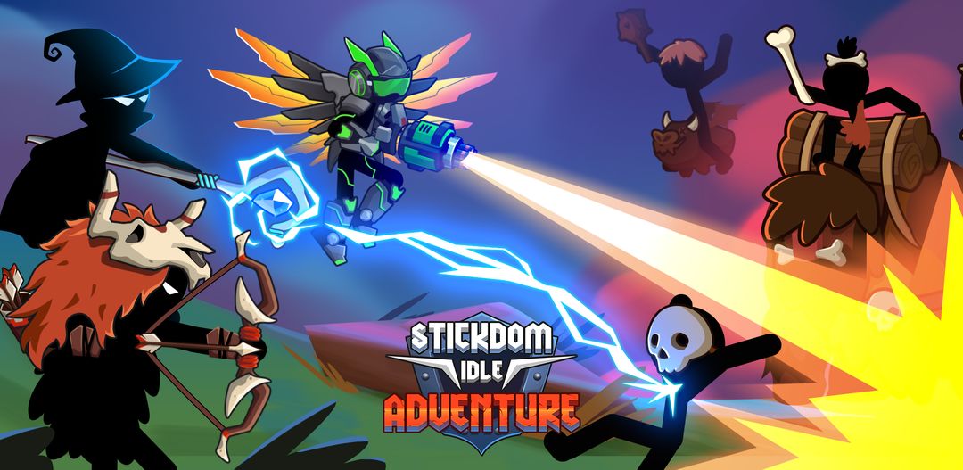 Stickdom Idle: Taptap Titan Cl ภาพหน้าจอเกม