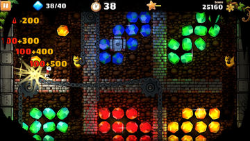 BOULDER DASH 40th Anniversary Game Screenshot