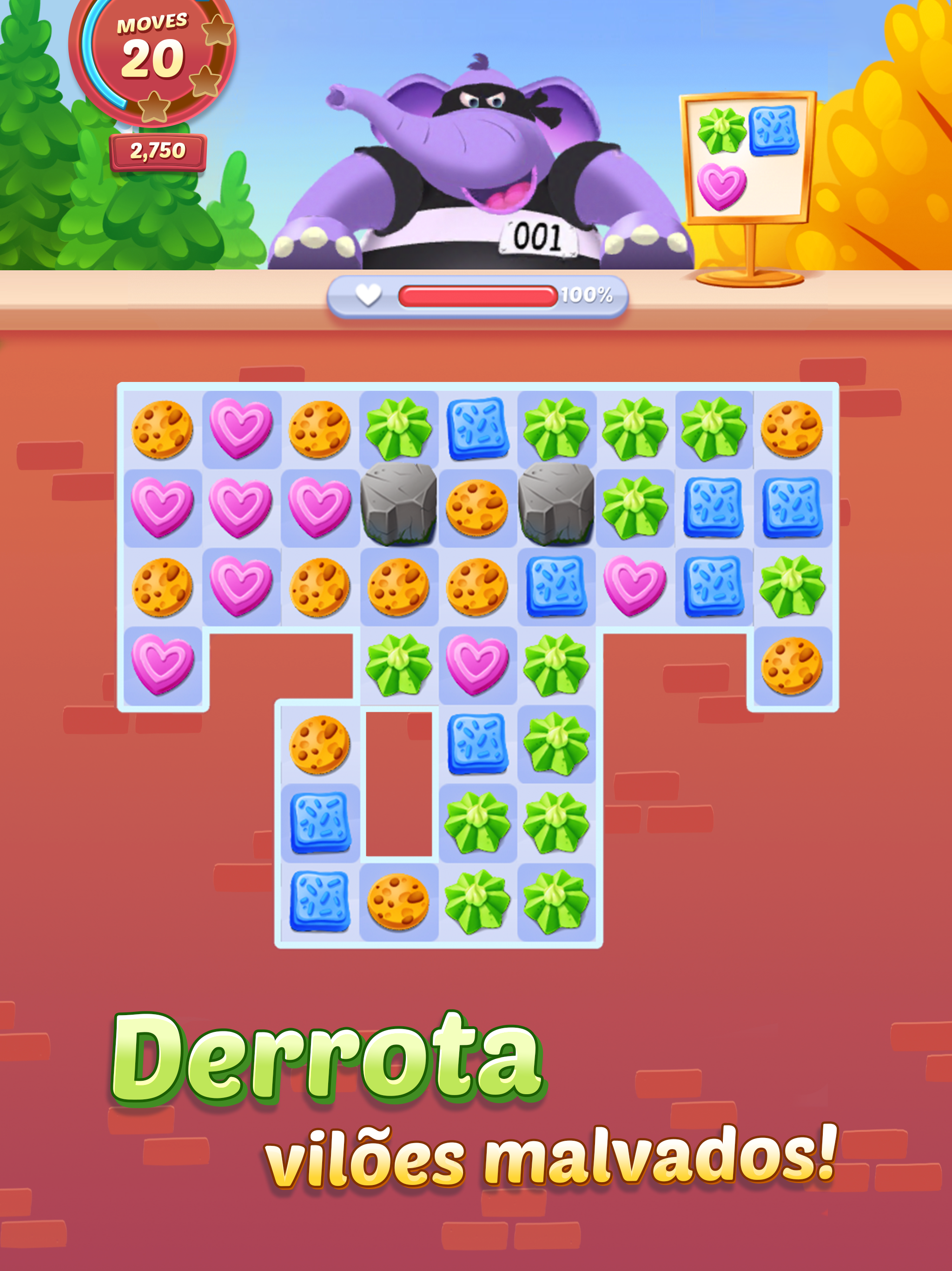 Captura de Tela do Jogo Cookie Cats