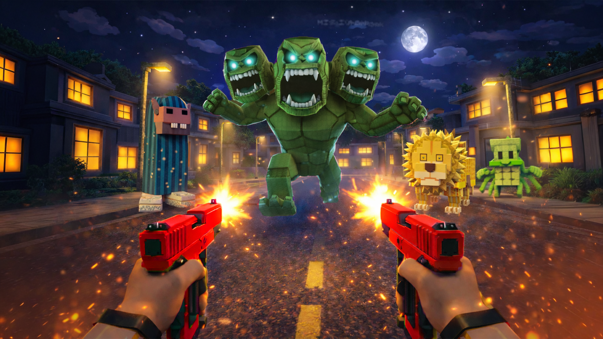 Blocky Shooter Survival Ops Game Screenshot