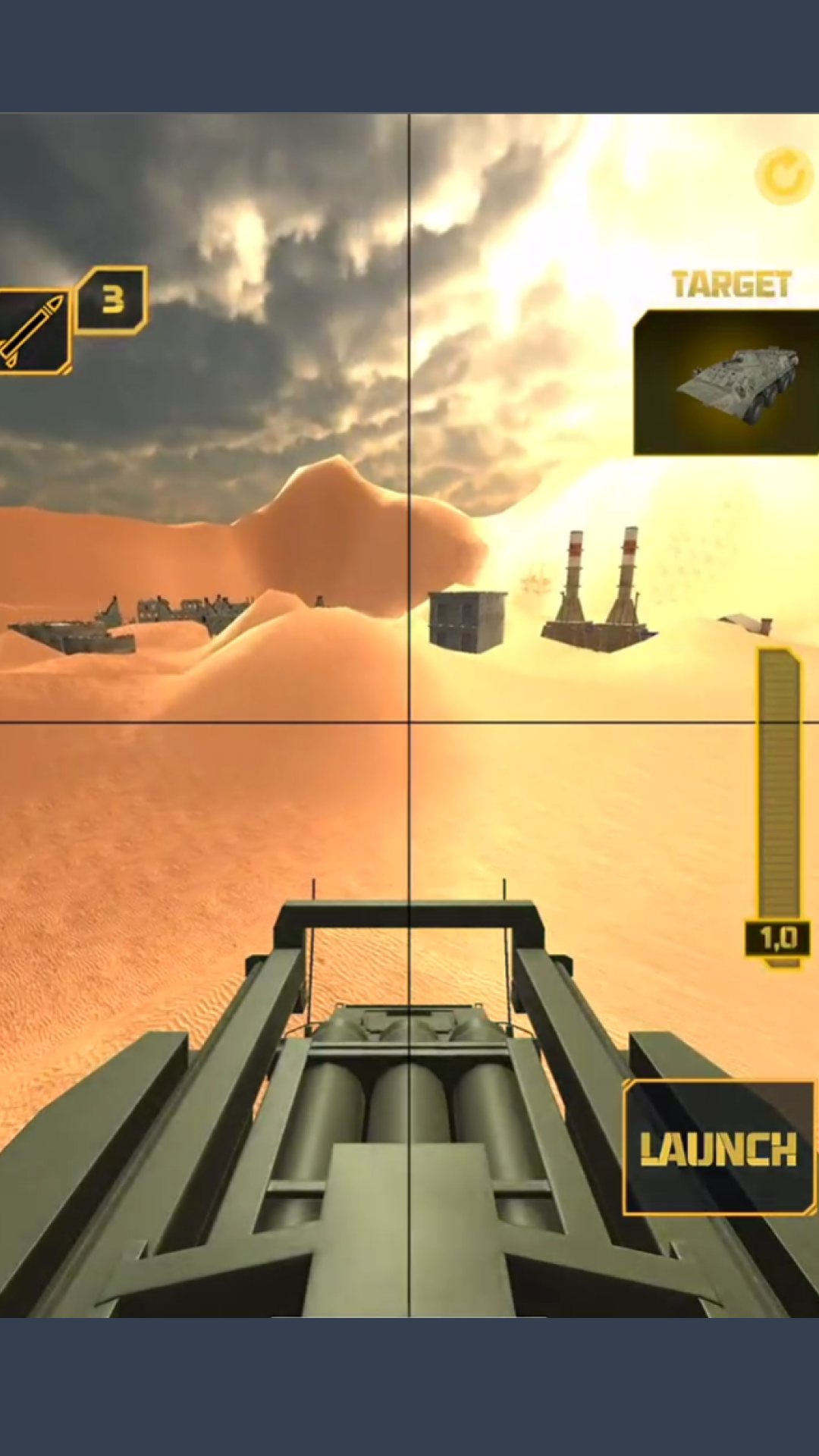 Point the missile at the enemy 게임 스크린샷