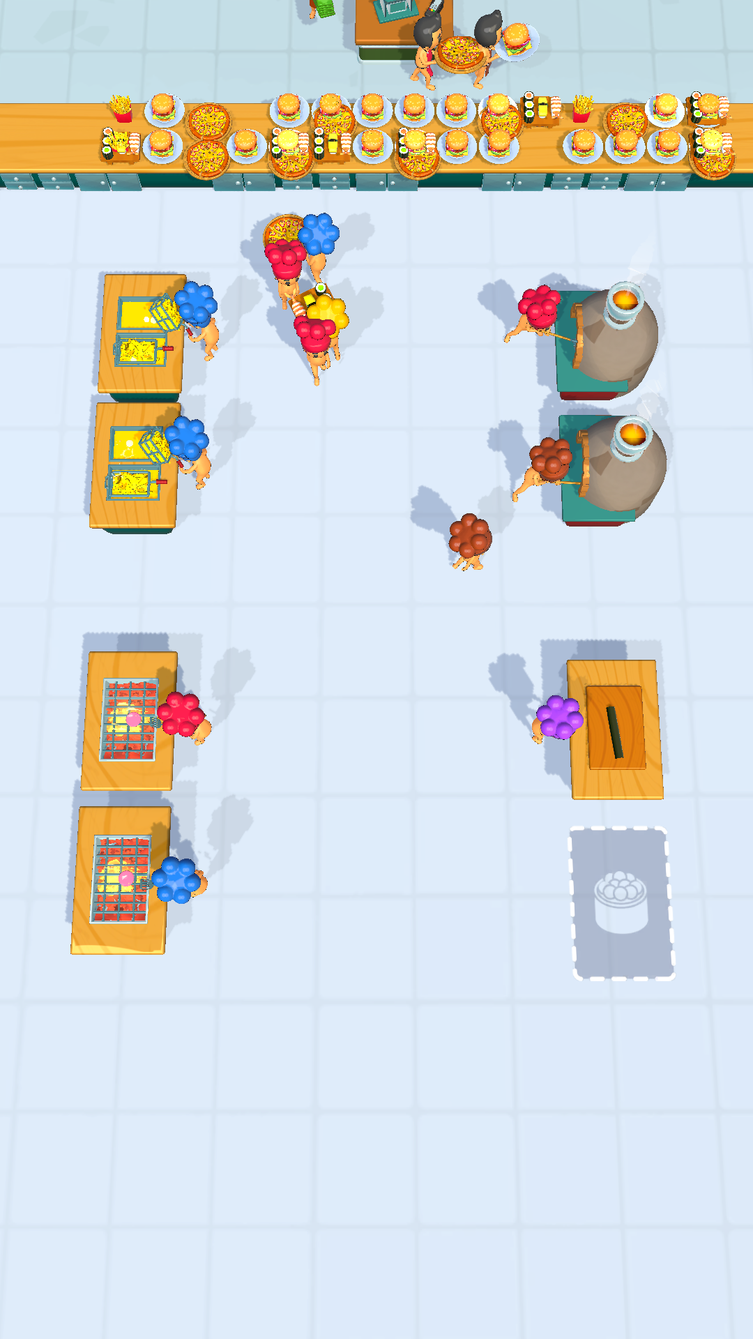 Food Factory Game Screenshot