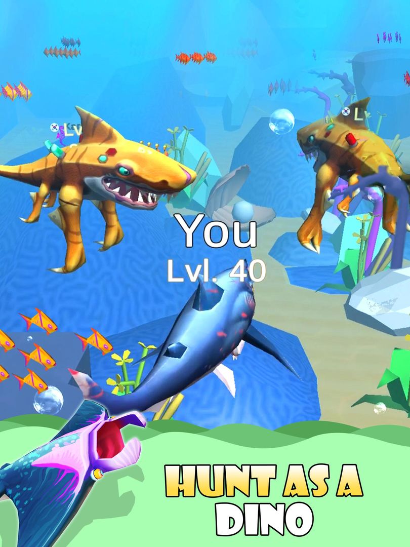 Dino Water World 3D 게임 스크린 샷