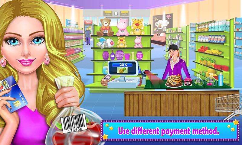 Screenshot of Super Market Cashier Game Fun