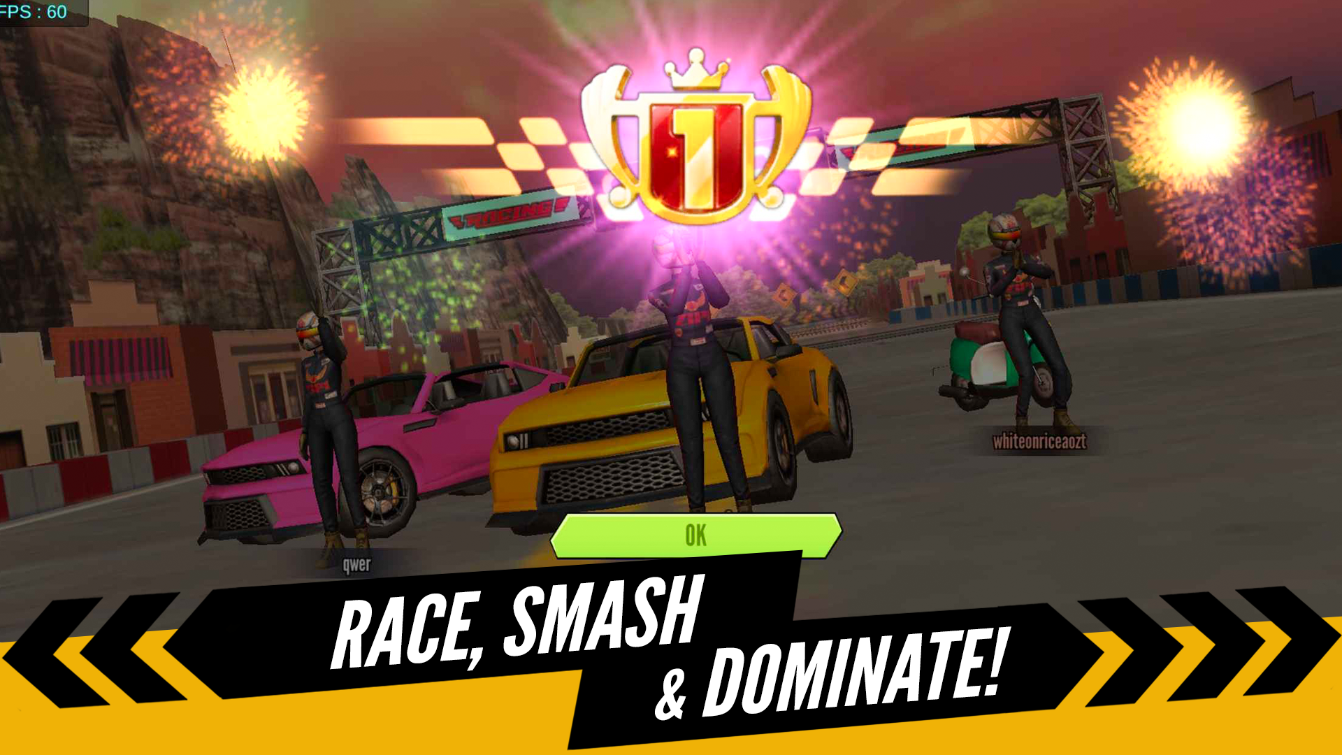 Nitro Smash: Car Racing Game Game Screenshot