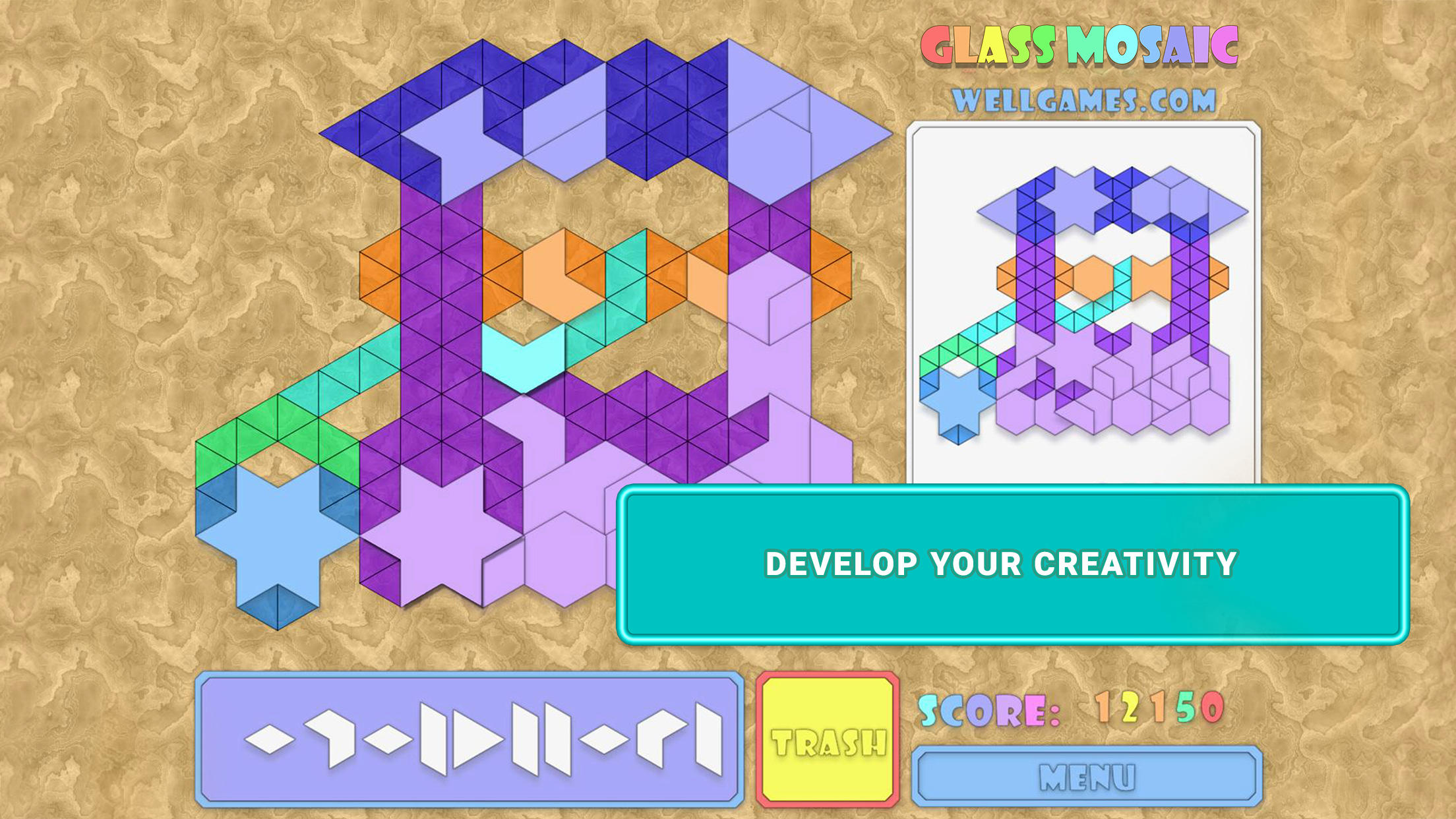 Glass Mosaic: Jigsaw Puzzle ภาพหน้าจอเกม