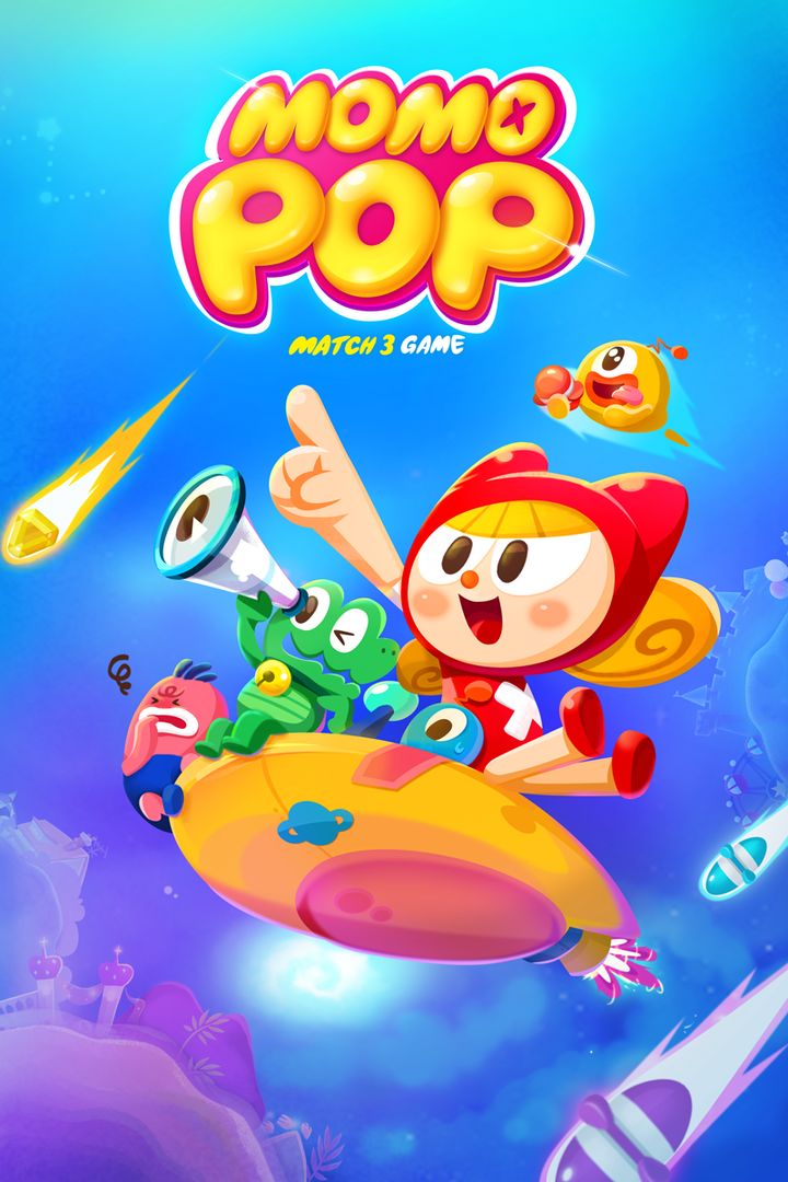 Momo Pop - Match 3 Games ภาพหน้าจอเกม