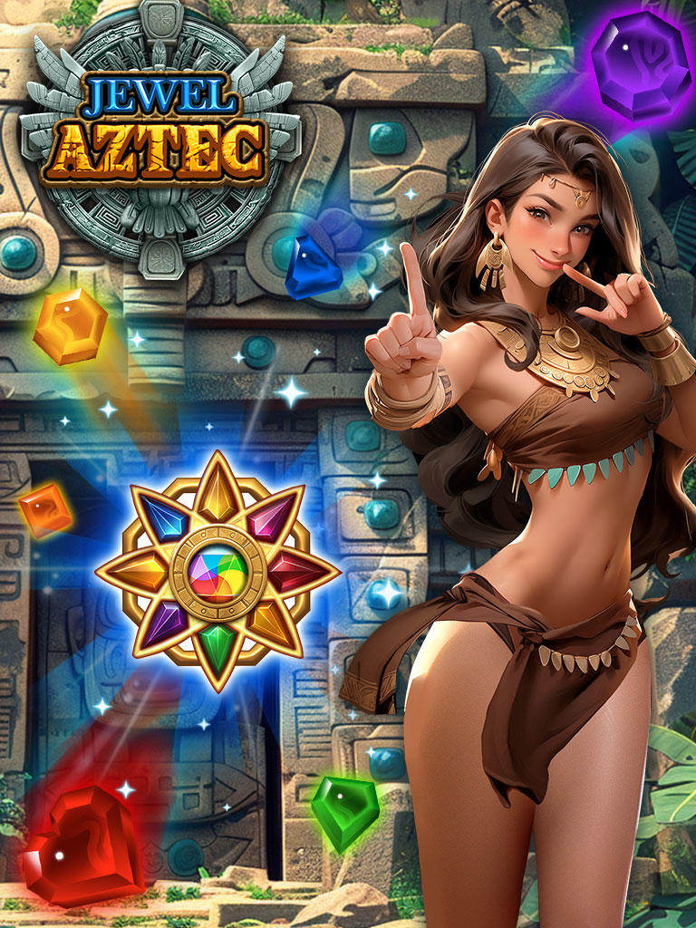 Jewel Aztec ゲームのスクリーンショット