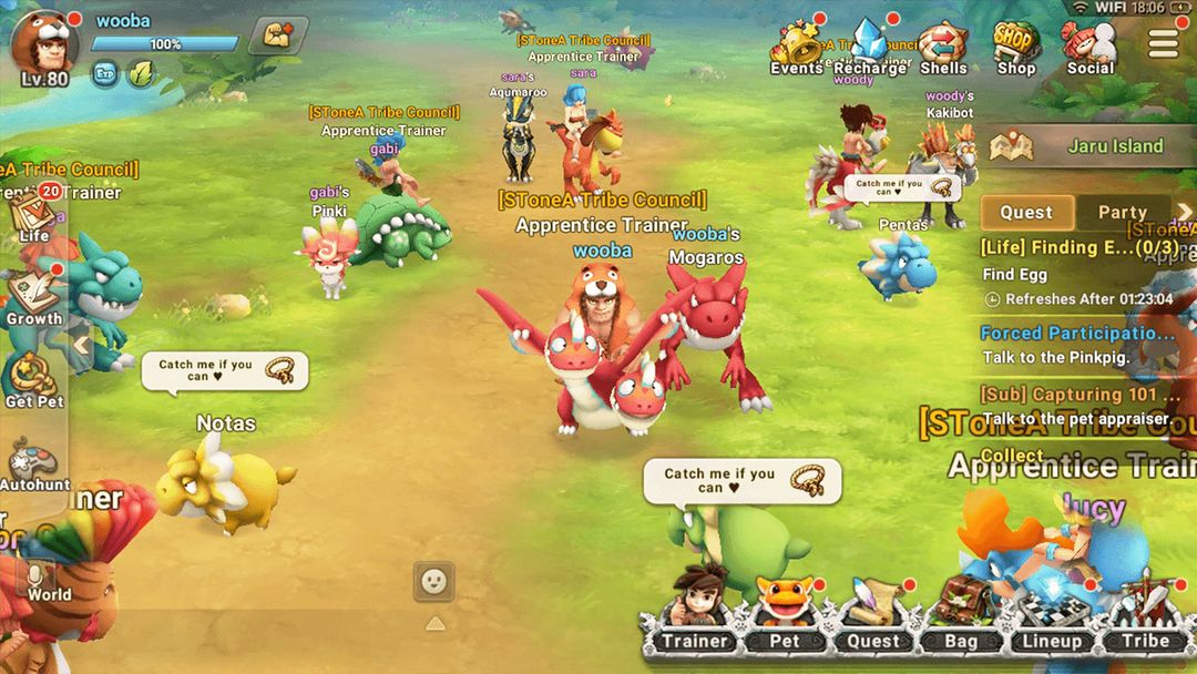 Screenshot of StoneAge World