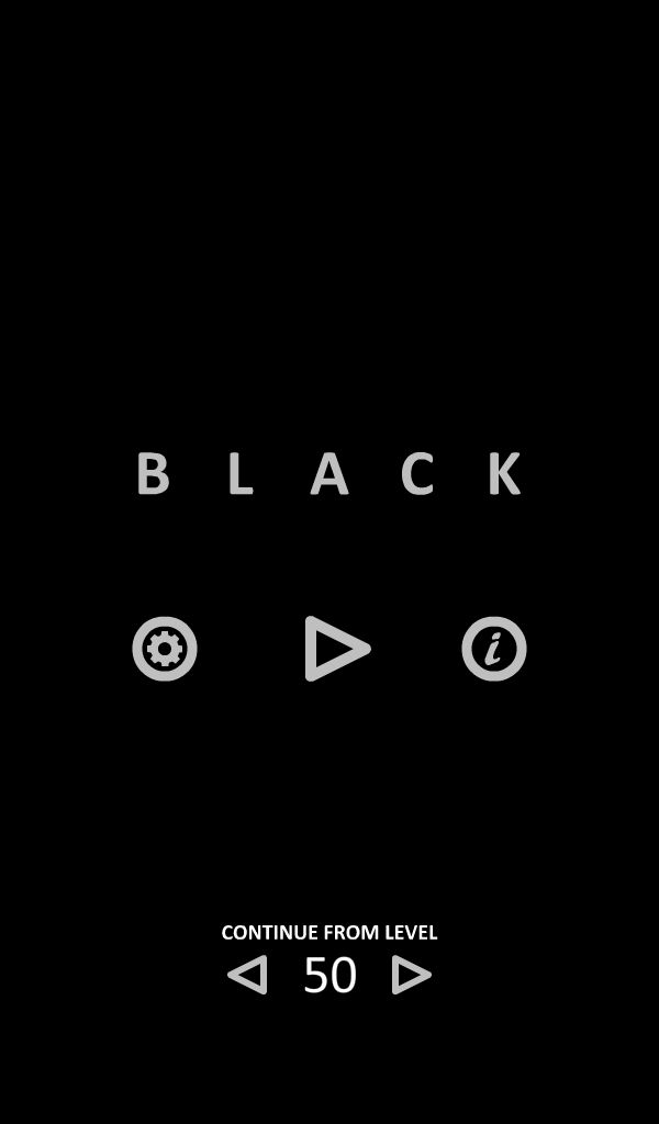 Screenshot of black