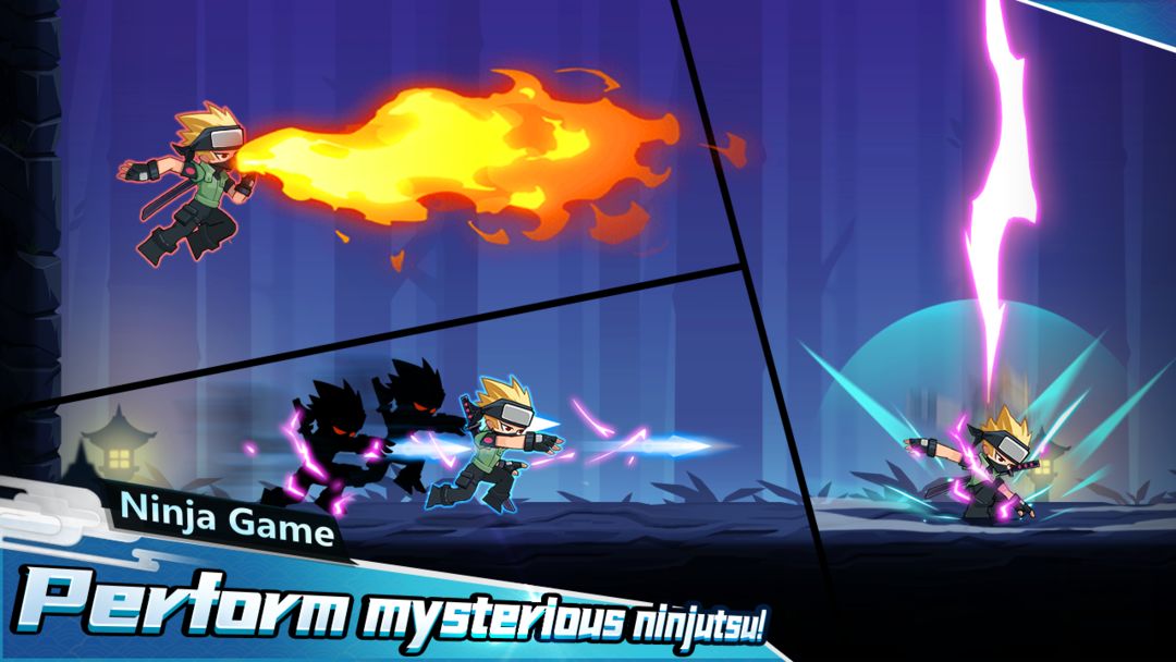 Screenshot of Ninja Relo: Run and Shuriken autofire