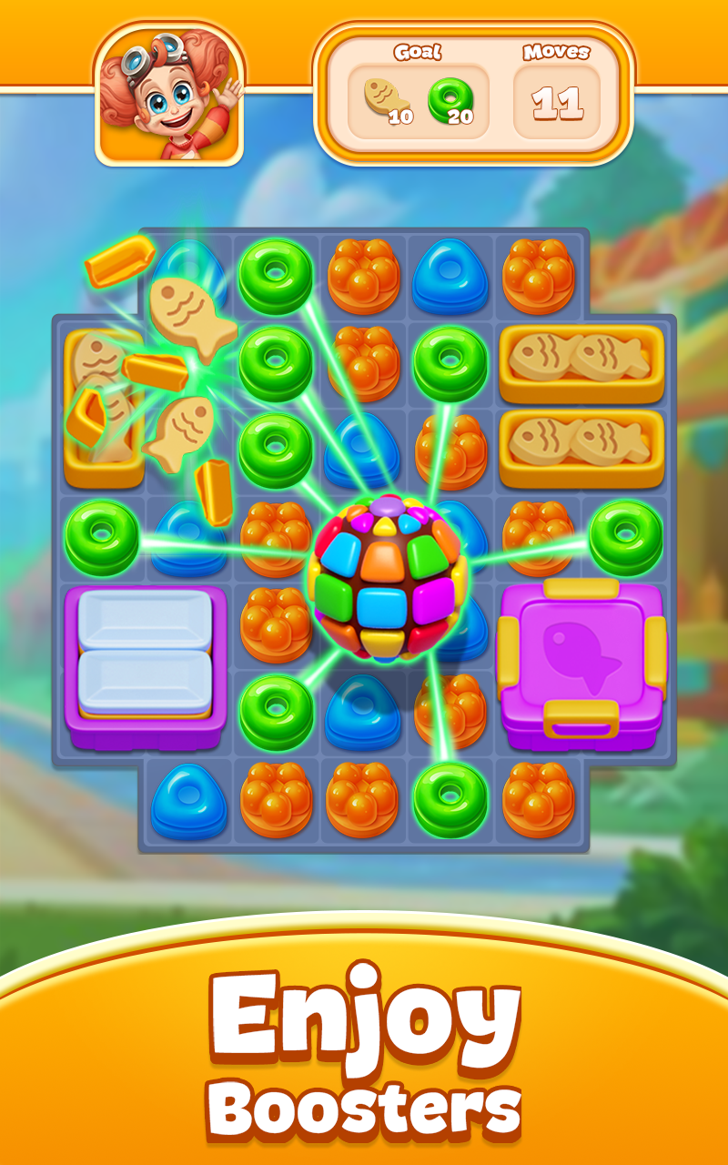 Candy Pop Story : Match 3 ภาพหน้าจอเกม