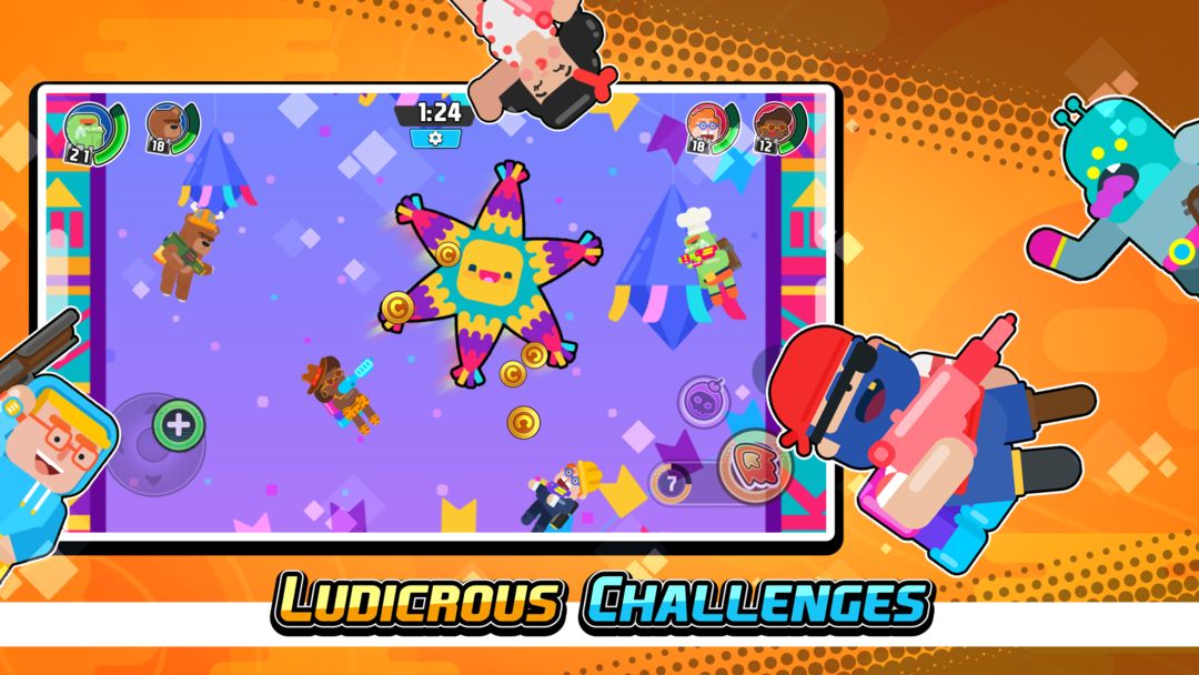 Screenshot of Gravity Brawl: Hero Shooter