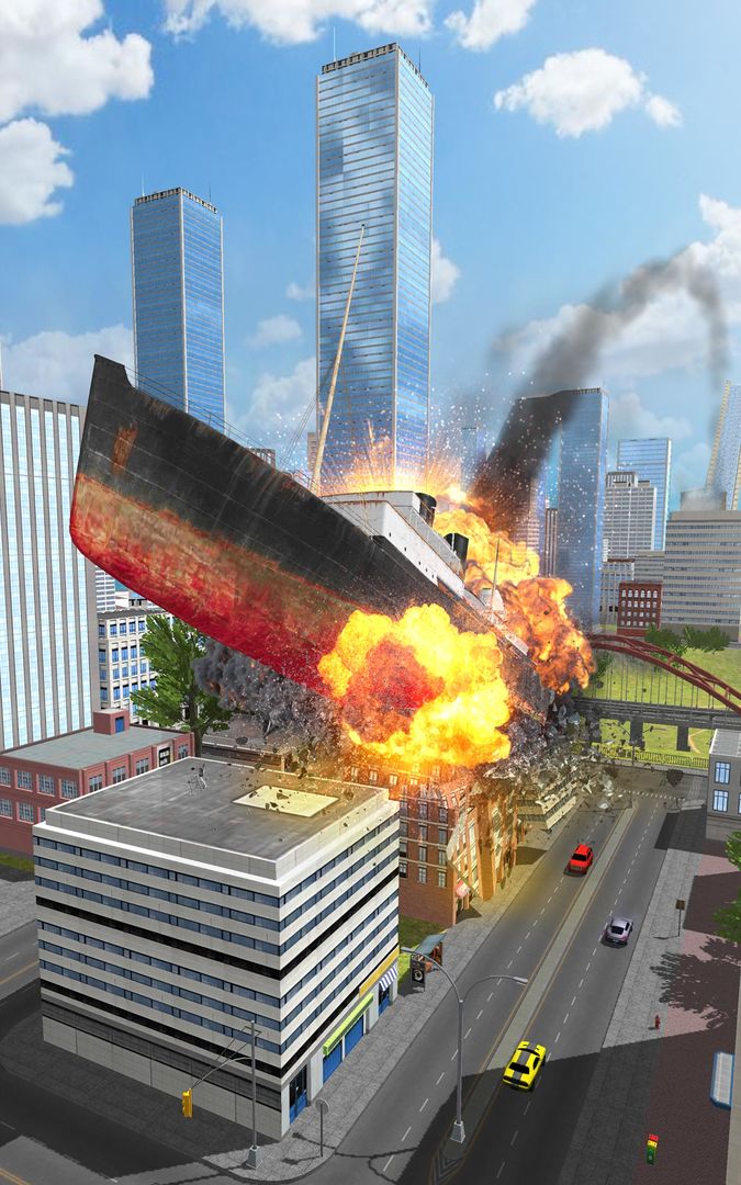 Ship Ramp Jumping screenshot game