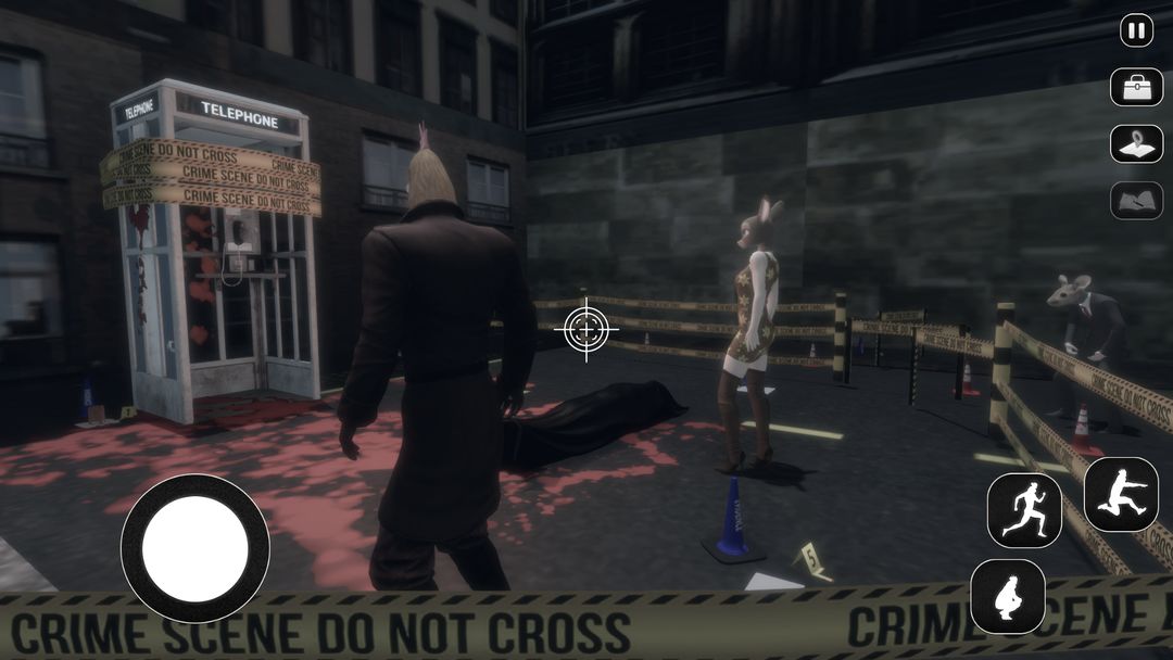 Chicken Detective COP Criminal 게임 스크린 샷