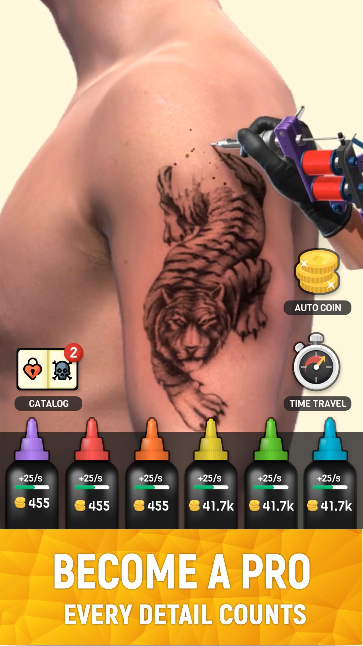 Screenshot of Idle Tattoo Studio