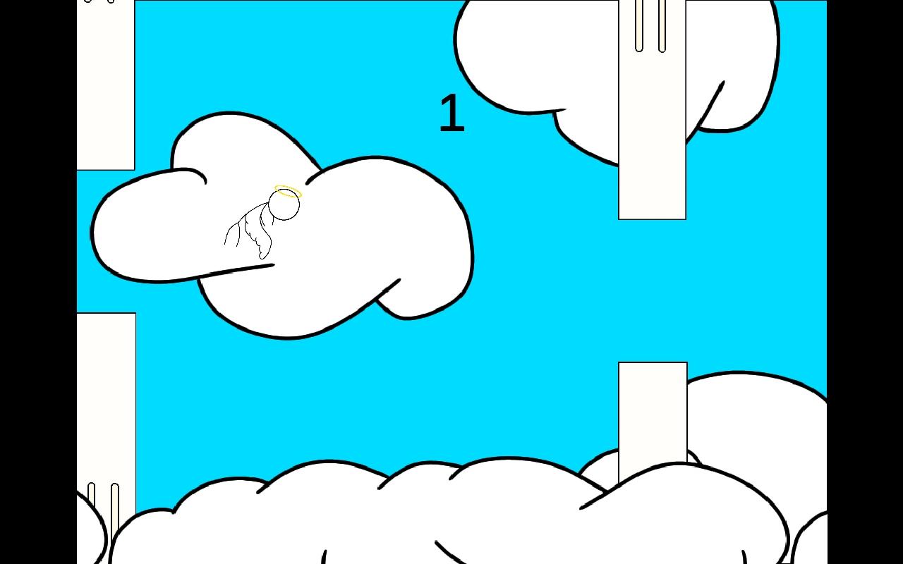 Cuplikan Layar Game FlappyAngel