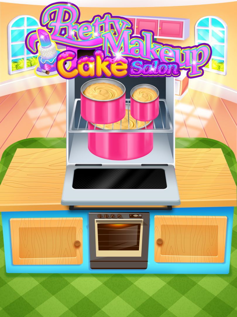 Screenshot of Pretty Makeup Cake Salon - Cooking Dessert Games