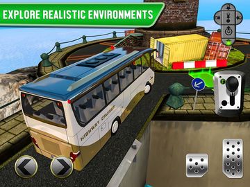 Ferry Port Trucker Parking Sim Game Screenshot