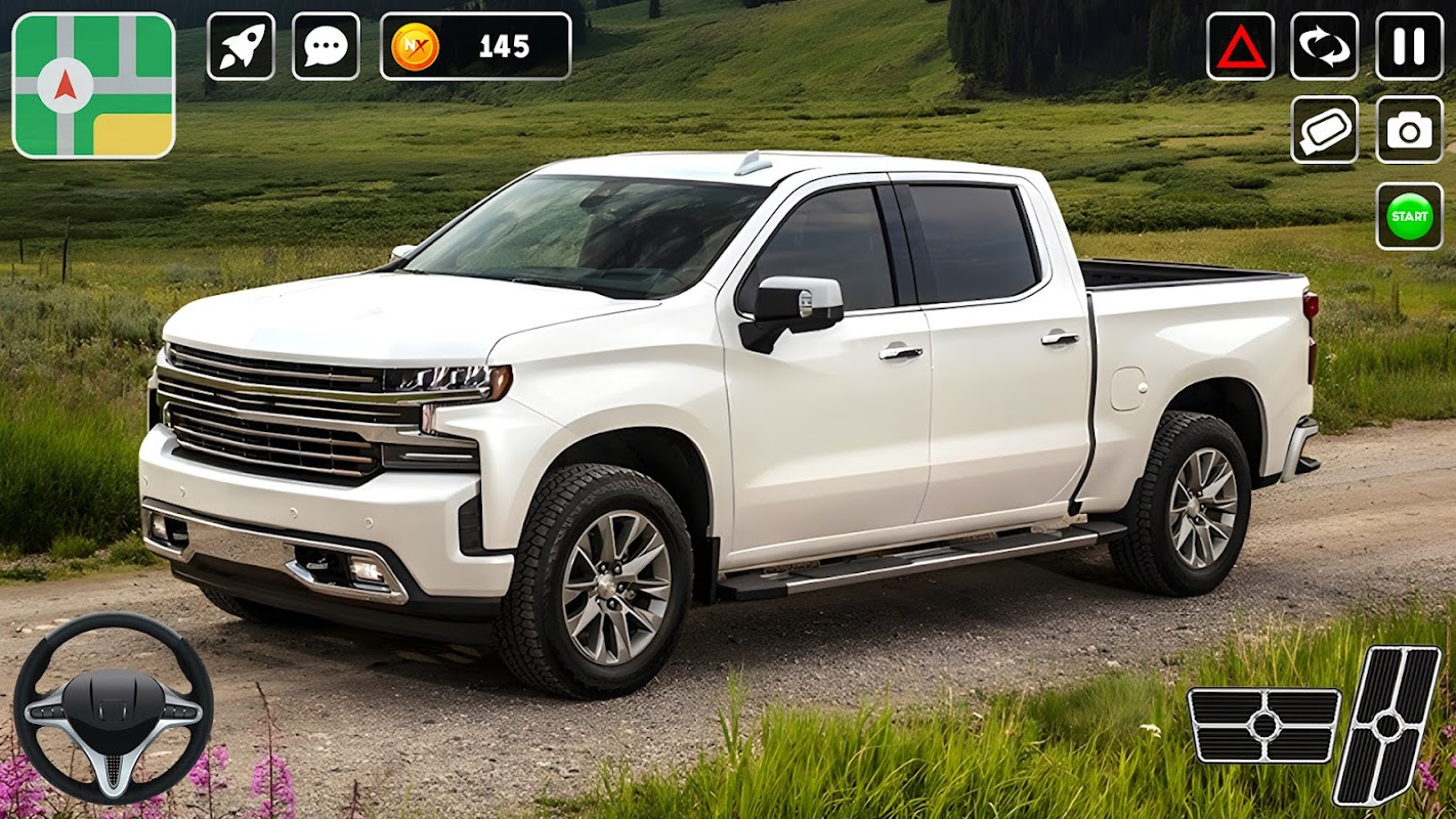 Silverado Offroad Pickup Truck 게임 스크린샷