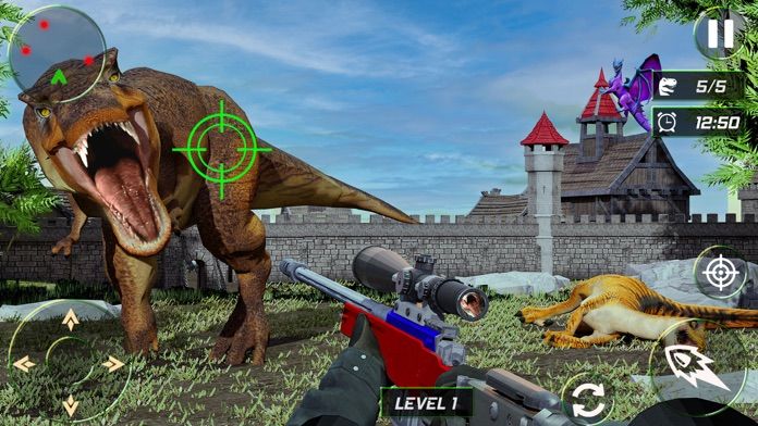 Jogos de animais selvagens Dino Hunter versão móvel andróide iOS apk baixar  gratuitamente-TapTap