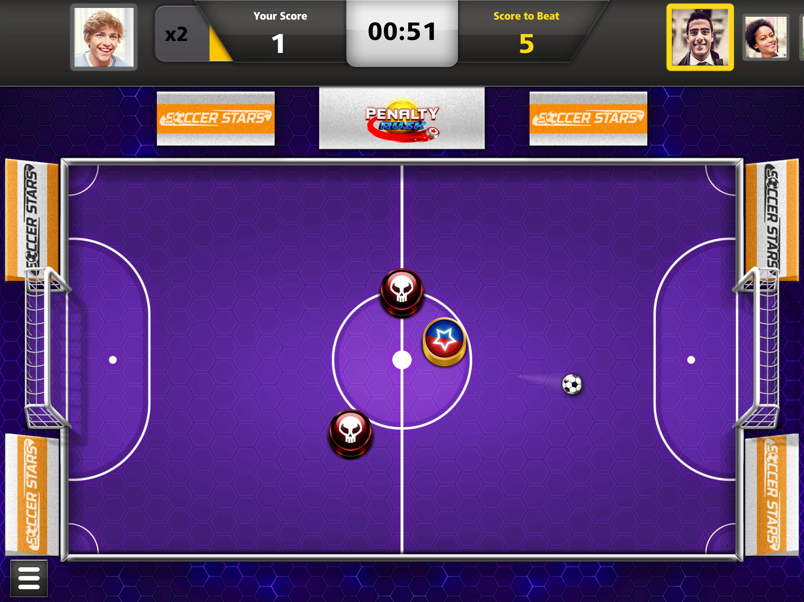 Soccer Games: Soccer Stars Game Screenshot