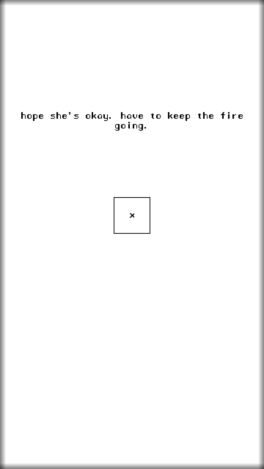 A Dark Room ® Game Screenshot