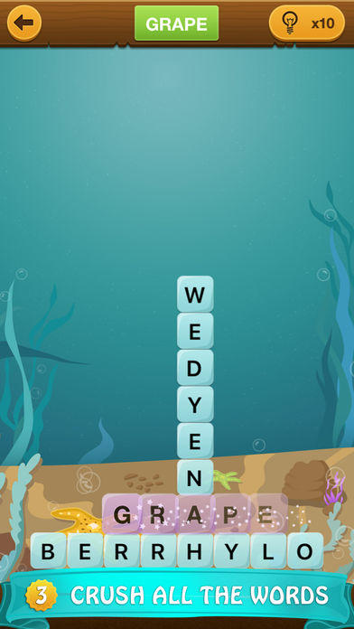 Word Island - Brain Training Quiz Game ゲームのスクリーンショット