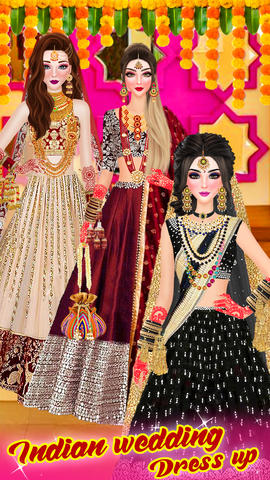 Android के लिए Indian Wedding: DressUp Games MOD APK v1.1 डाउनलोड करें