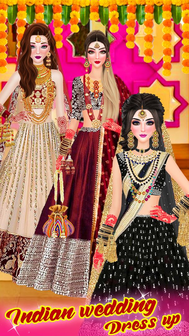 Desi Indian Bride Dressup Game Android