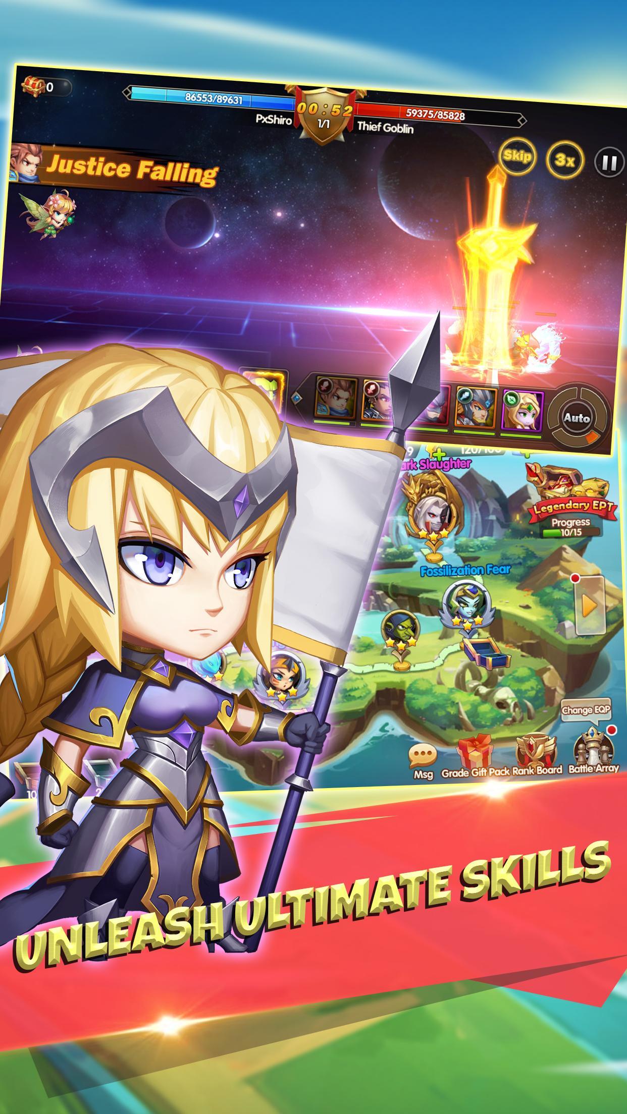 Screenshot 3 of SuperHeroes Galaxy: Olympus Rising 1.0.3