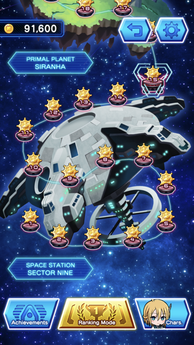 アルカノイドvsインベーダー+ ゲームのスクリーンショット