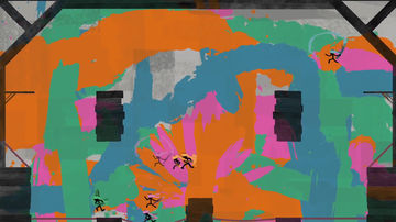 Cuplikan Layar Game Ninjas on Trampolines