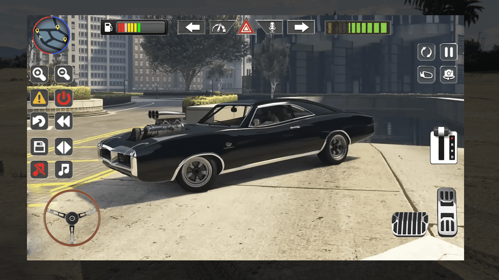 Dodge Charger Drift Extreme ゲームのスクリーンショット