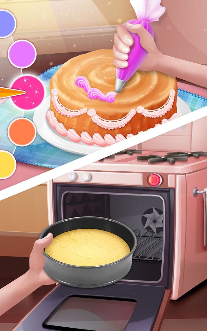 Birthday Cake - Sweet Dessert 게임 스크린 샷