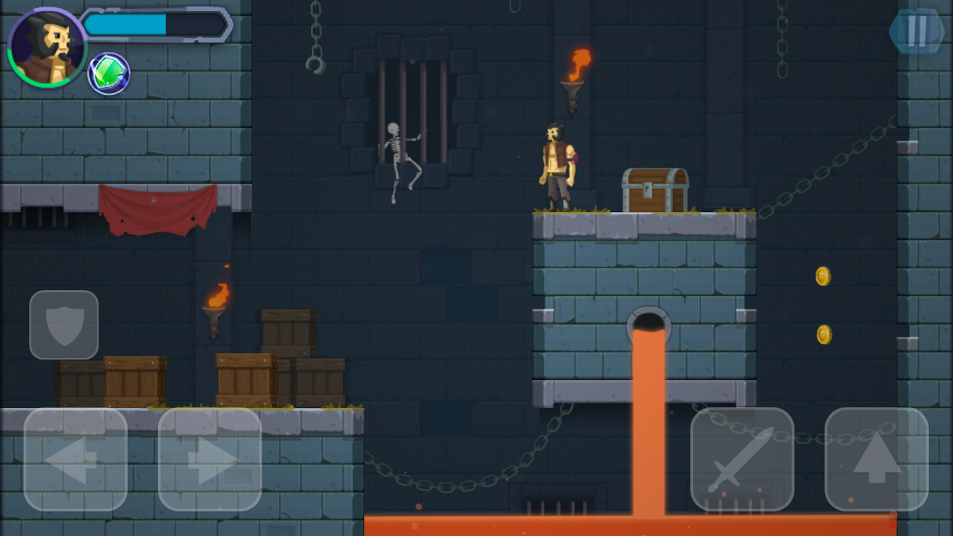 Diseviled Action Platform Game Game Screenshot