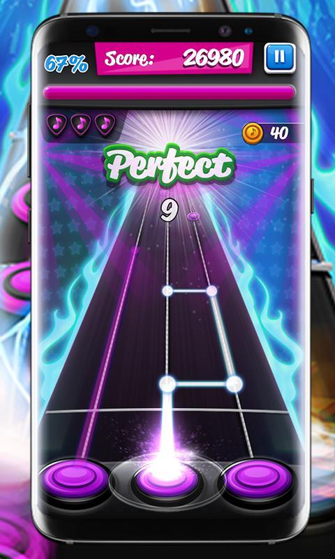 Скриншот игры BTS Guitar Hero