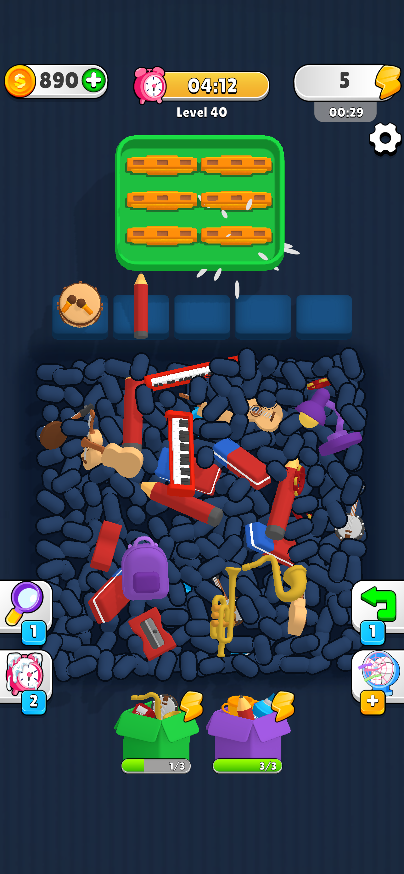 Pack Match Game Screenshot