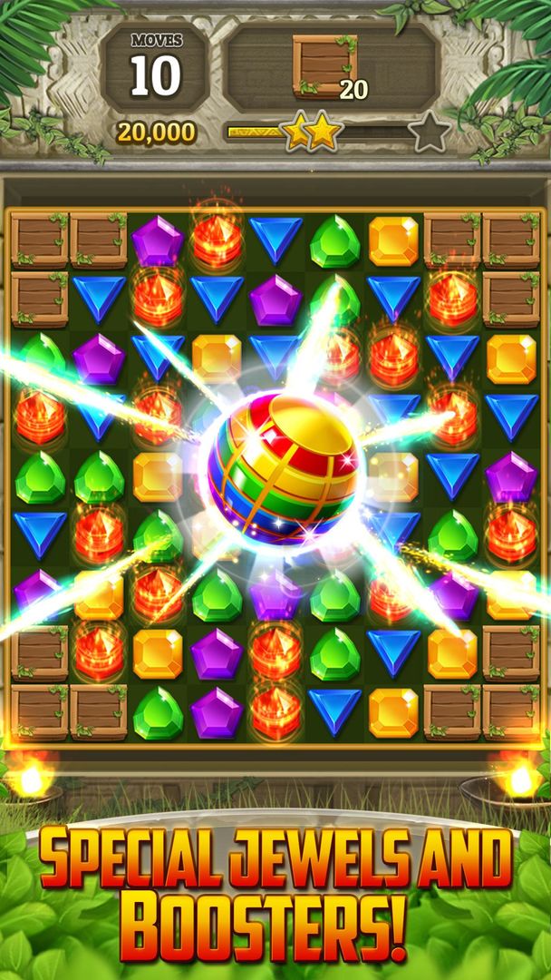 Secret Temple : Jewel Match screenshot game