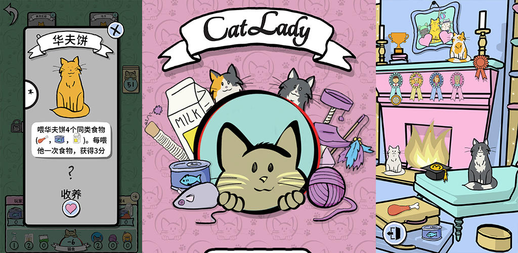 Screenshot of the video of Cat Lady