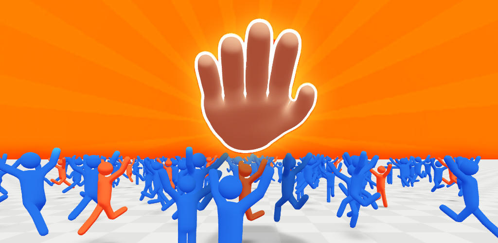 Banner of God Hand – Stickman Slap Smash 