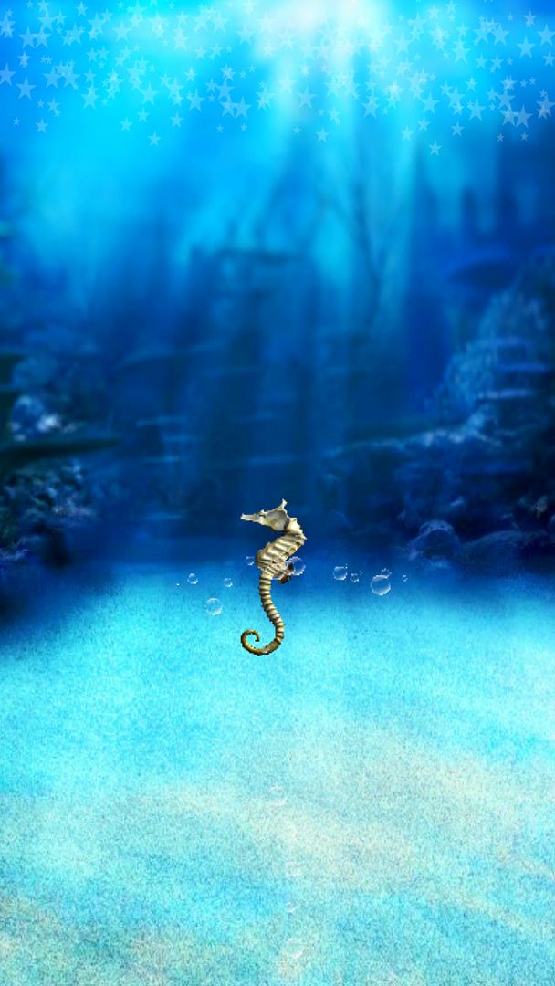 Screenshot of Seahorse simulation game