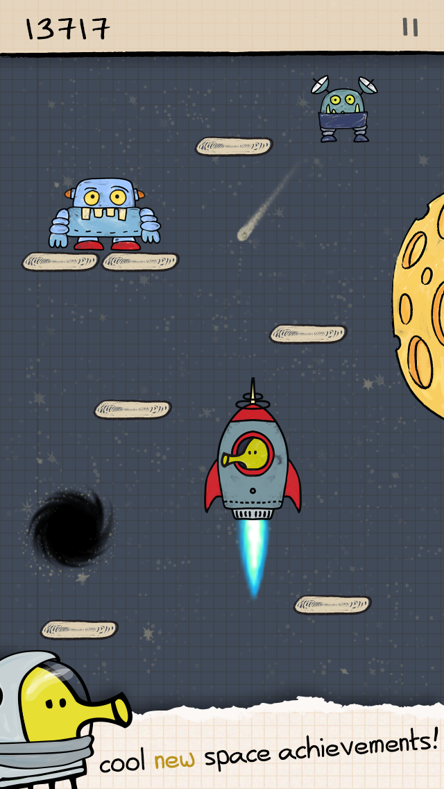 Doodle Jump Game Screenshot