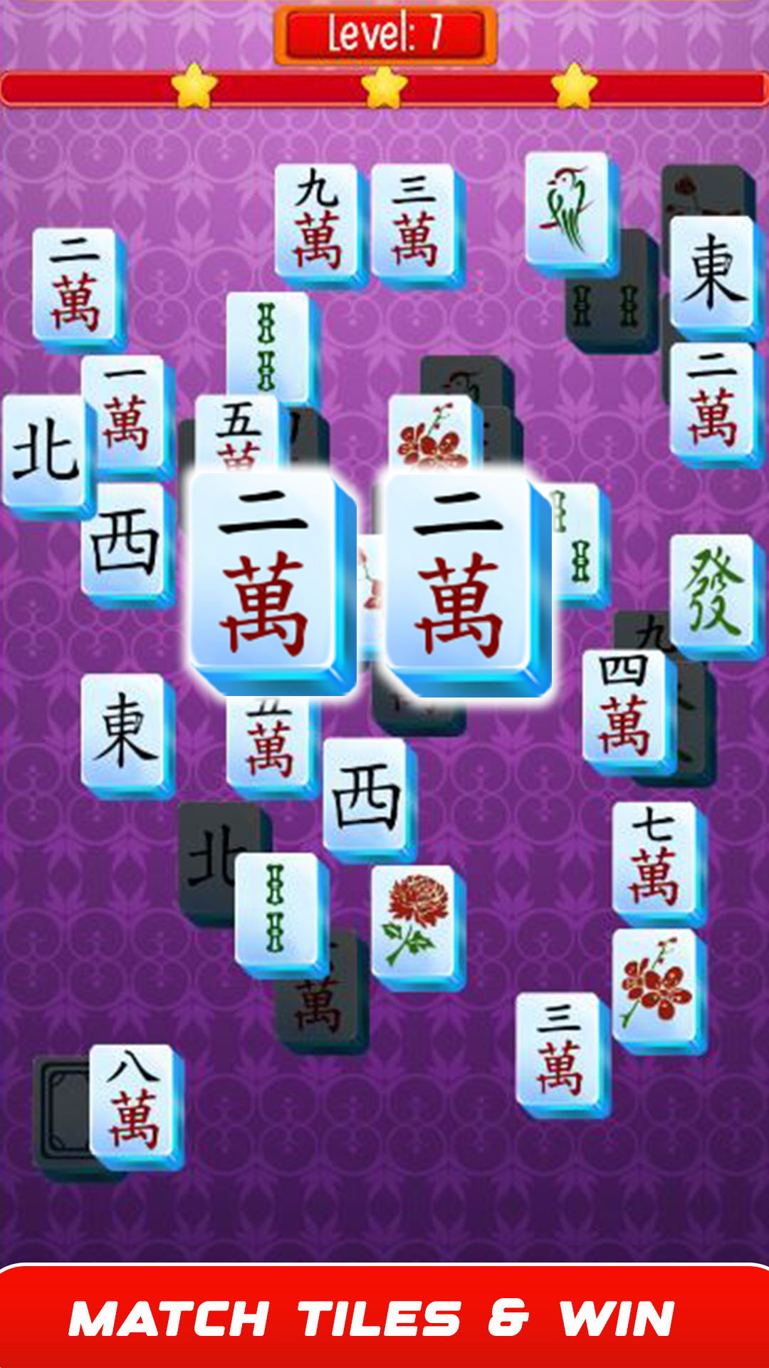 Mahjong Tile Match Earn BTC Game Screenshot