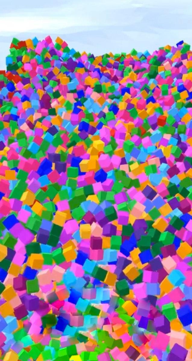 Screenshot of Color Hole 3D