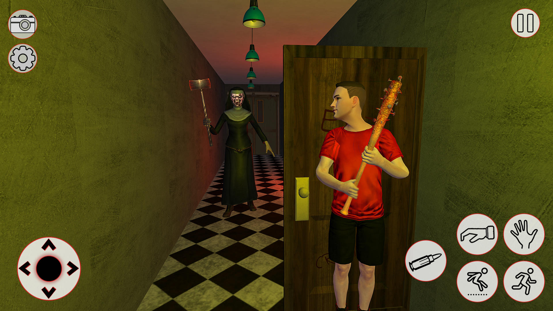 Scary Granny Horror Games 3D screenshot game