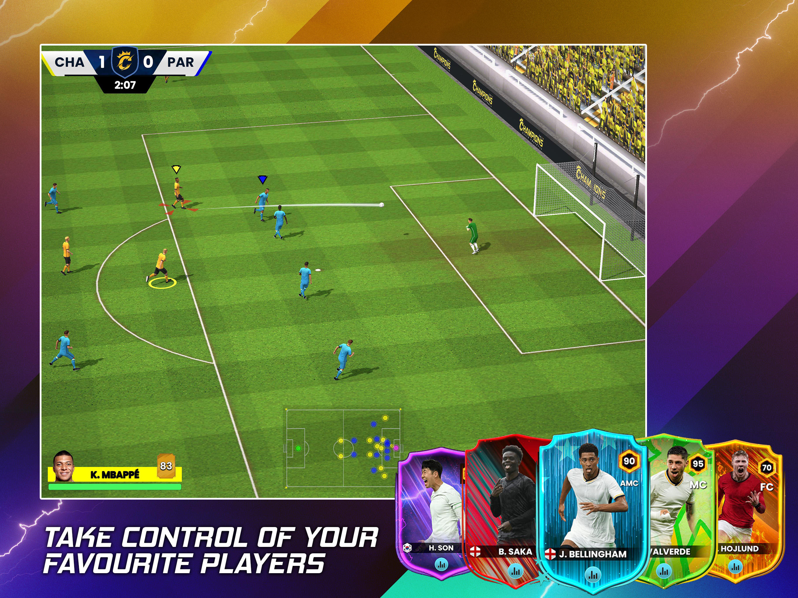 Screenshot of Champions Elite Football: BETA