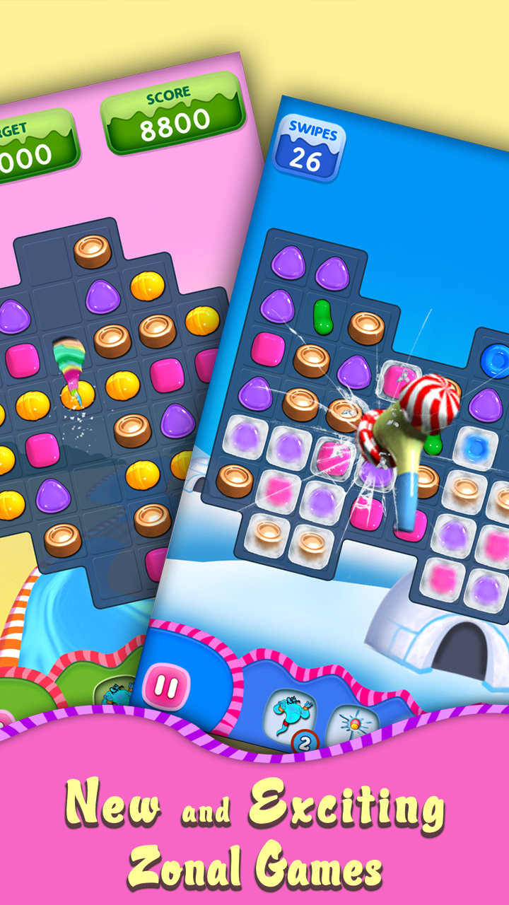 Swiped Candy Geo 게임 스크린샷